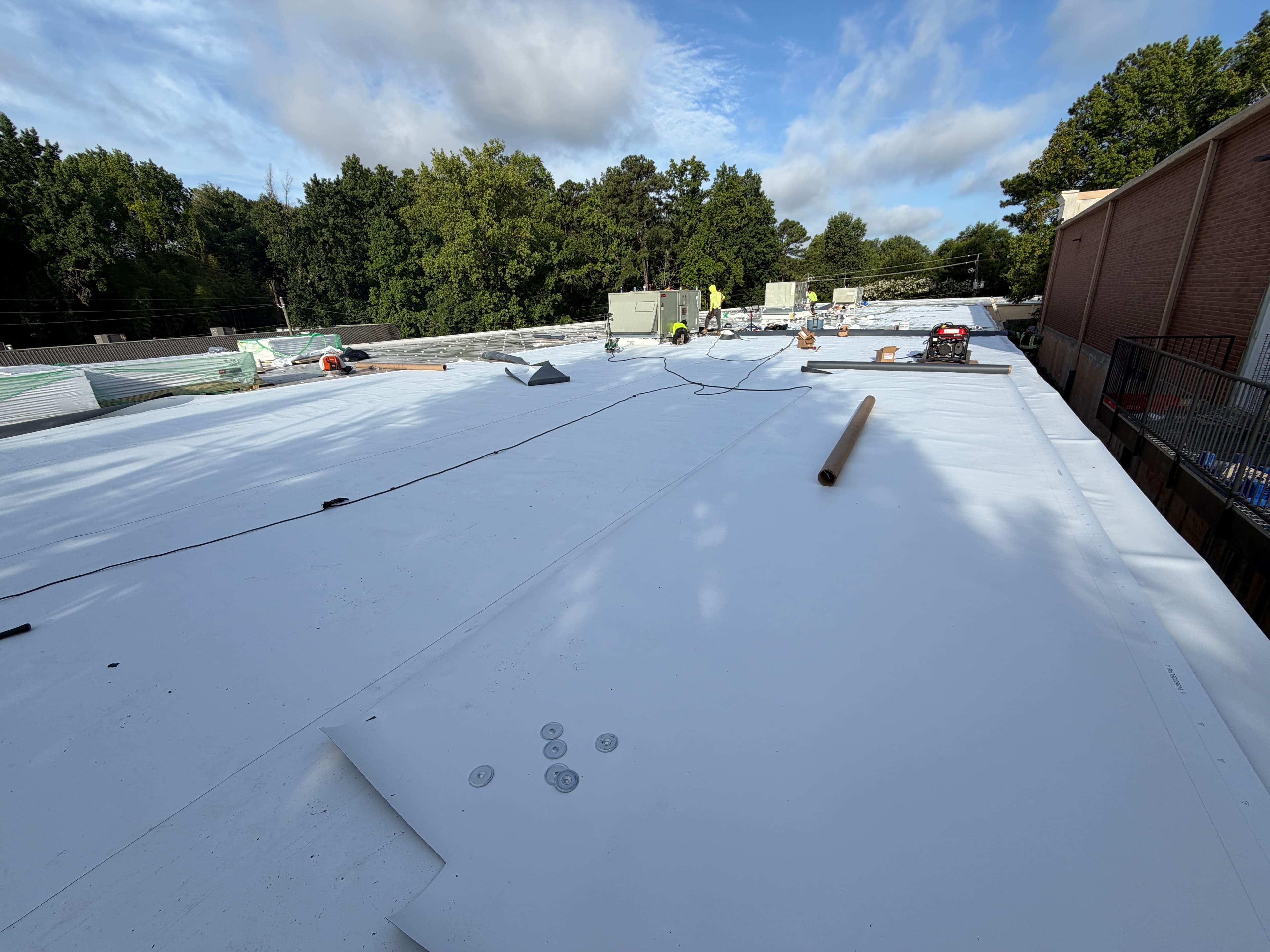 Project Commercial Flat Roof TPO Installation in Atlanta image