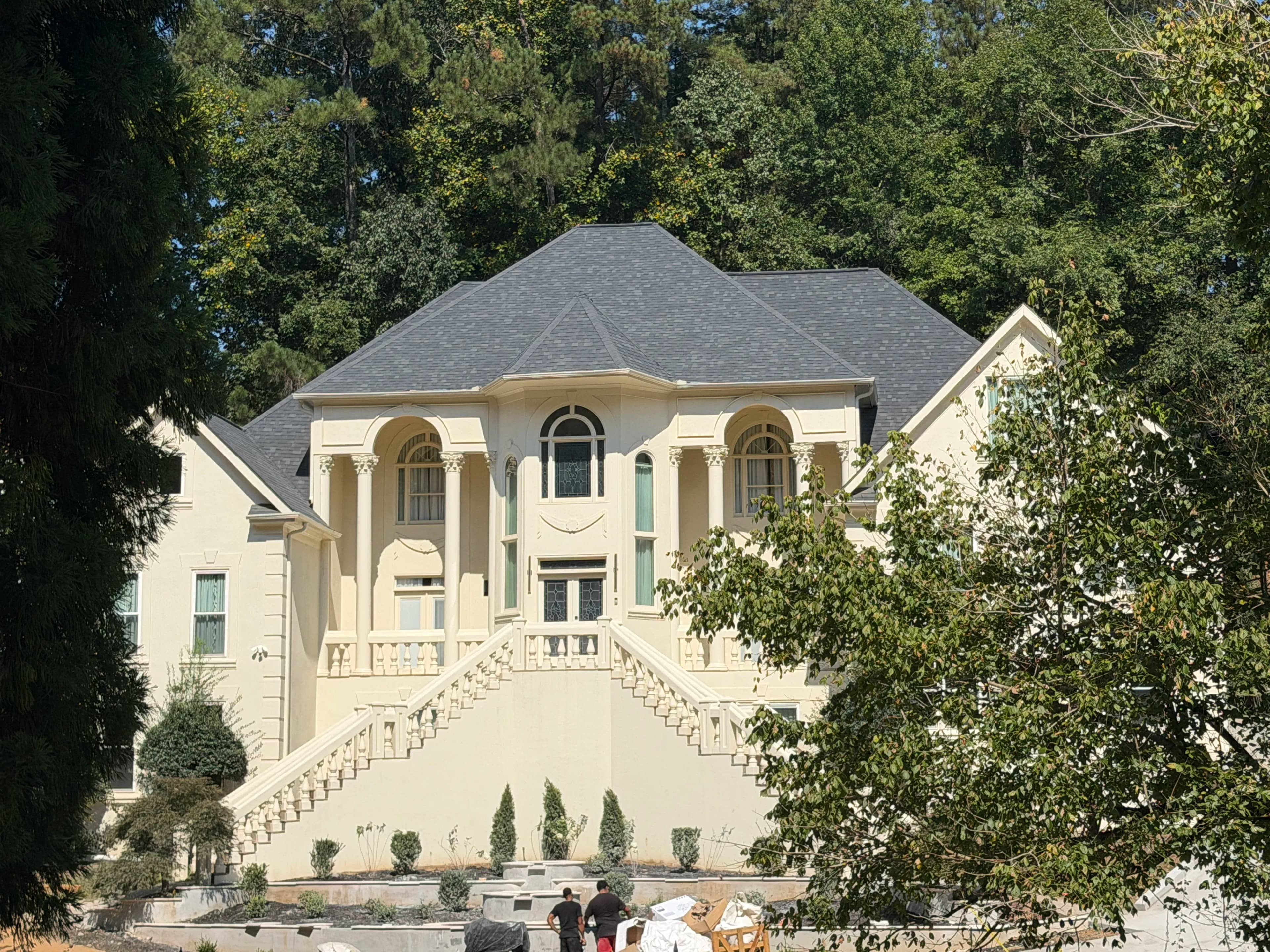 Project New Roof Installation on a Stunning Stone Mountain Home image