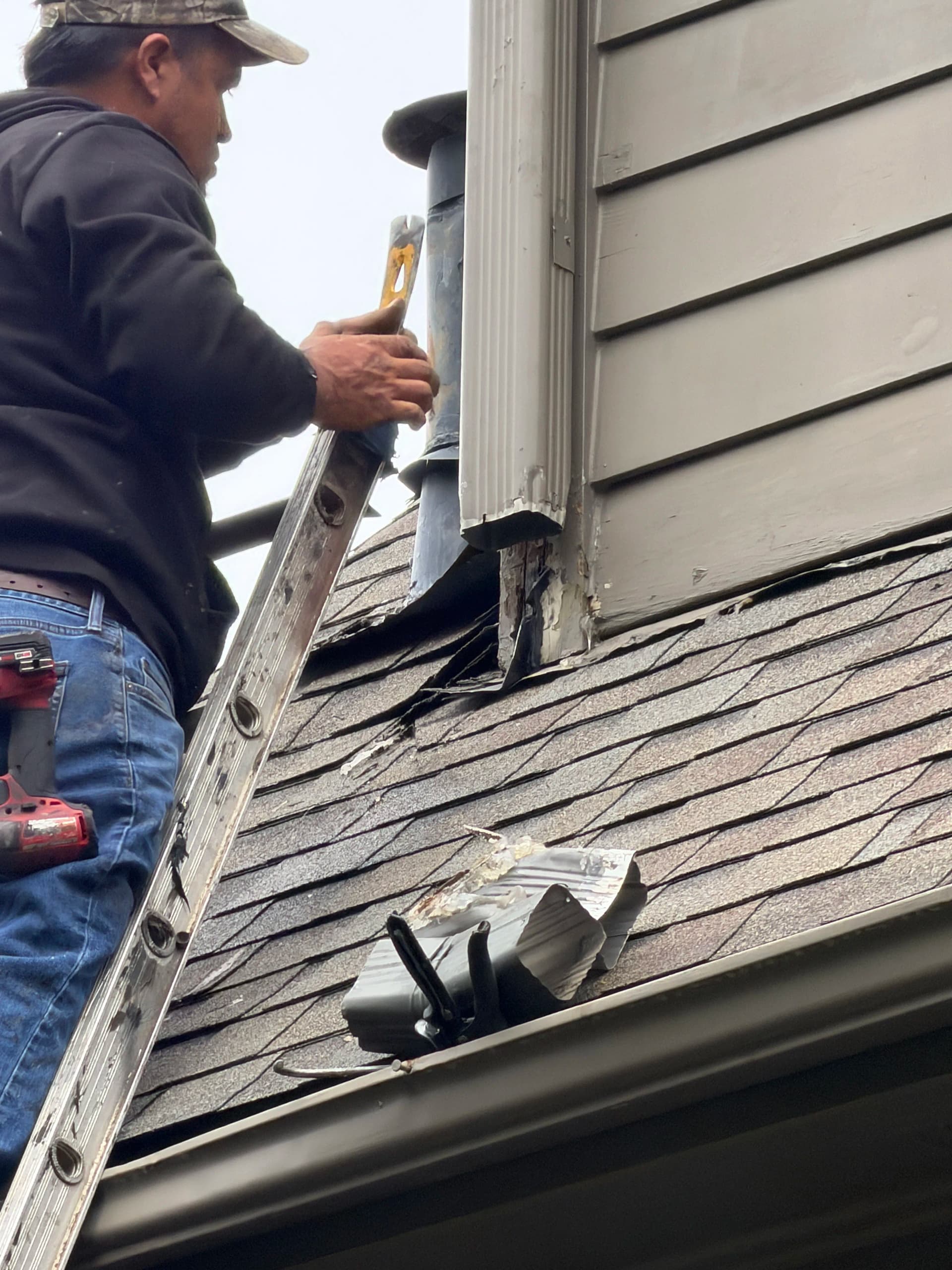 Roof Leak Repair and Flashing Work in Decatur image