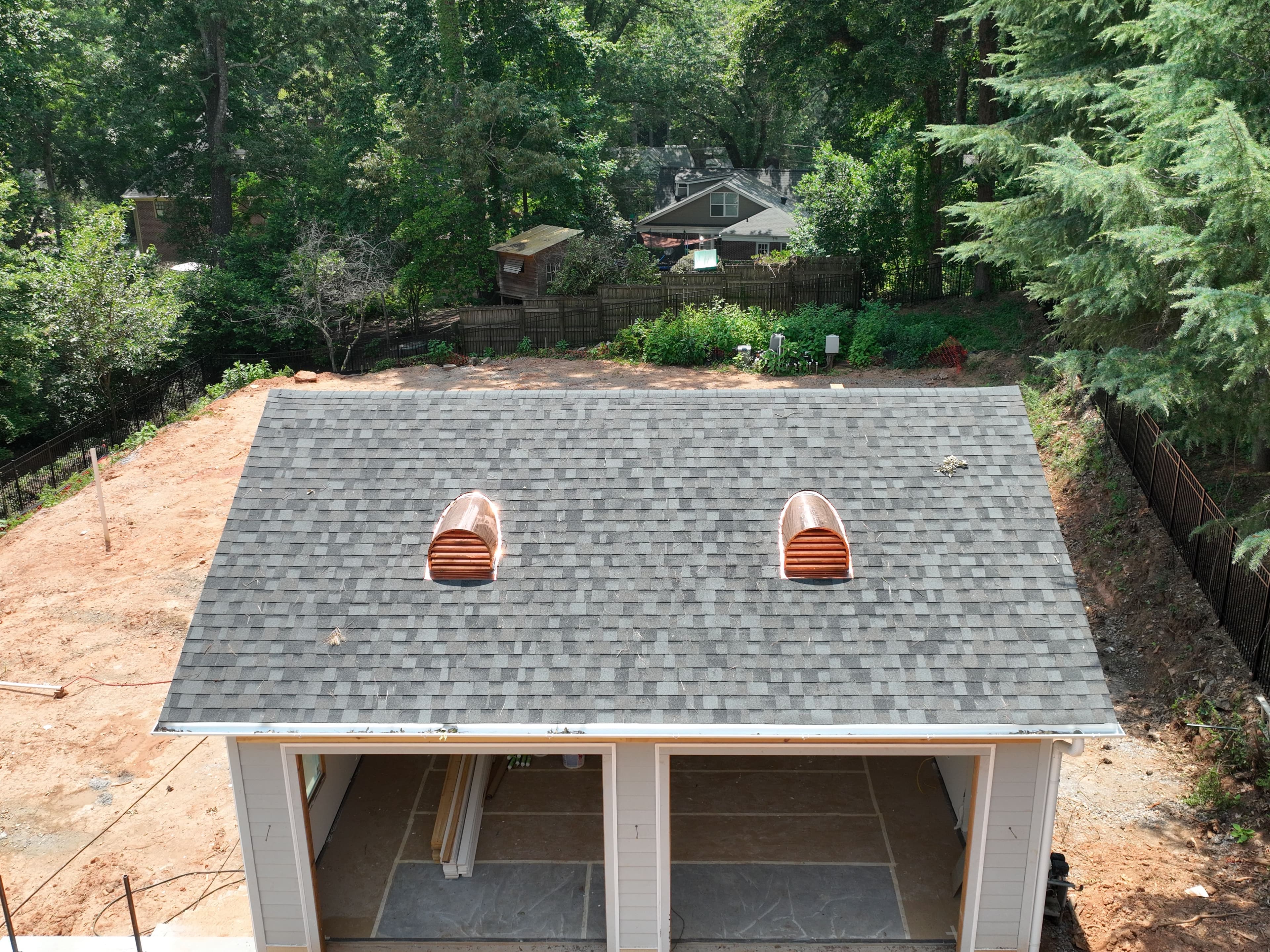Project Custom Copper Dormers on a New Shingle Roof in Decatur image
