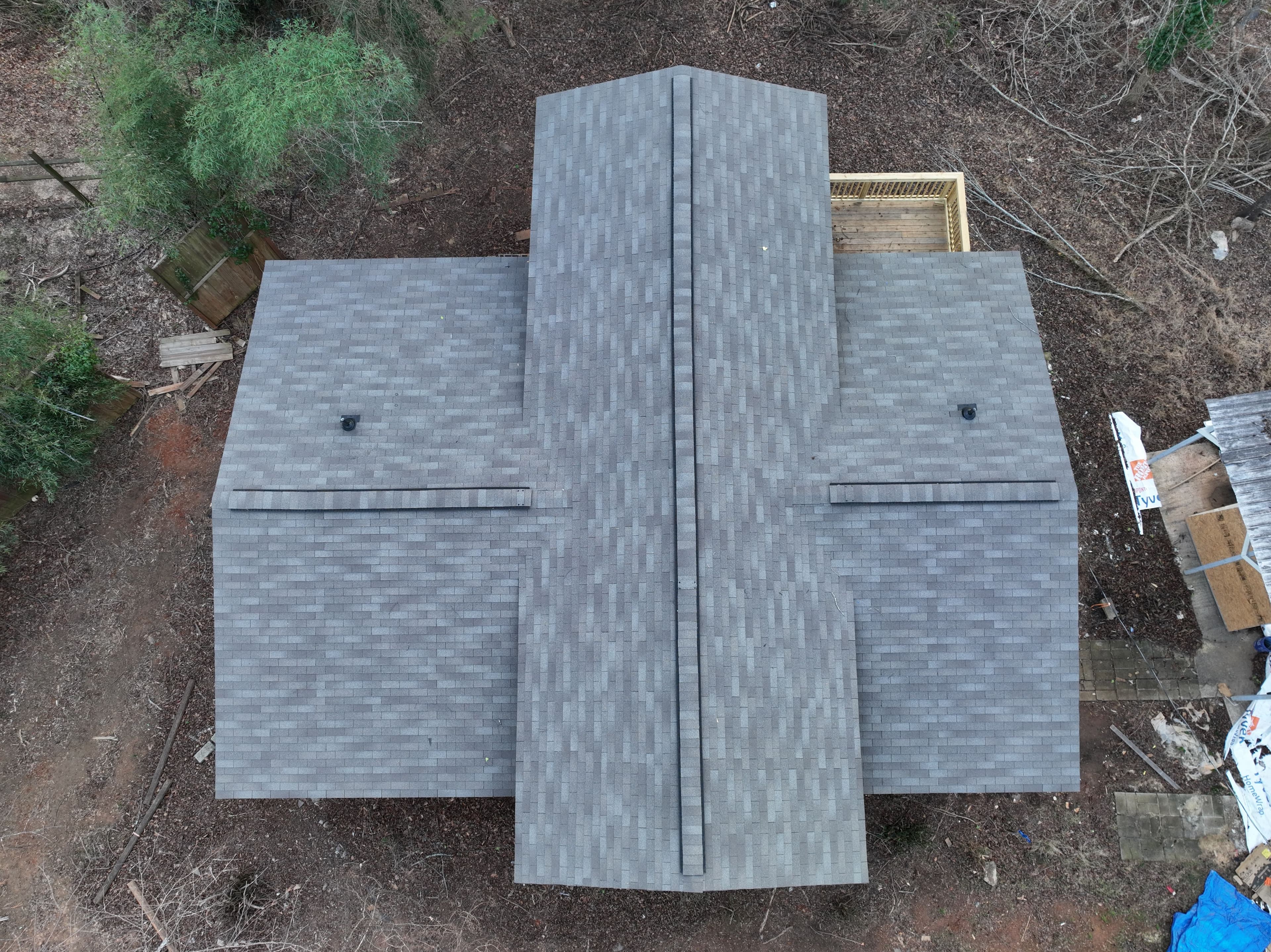 Project Gainesville GA Cross-shaped Roof Completed with Precision image