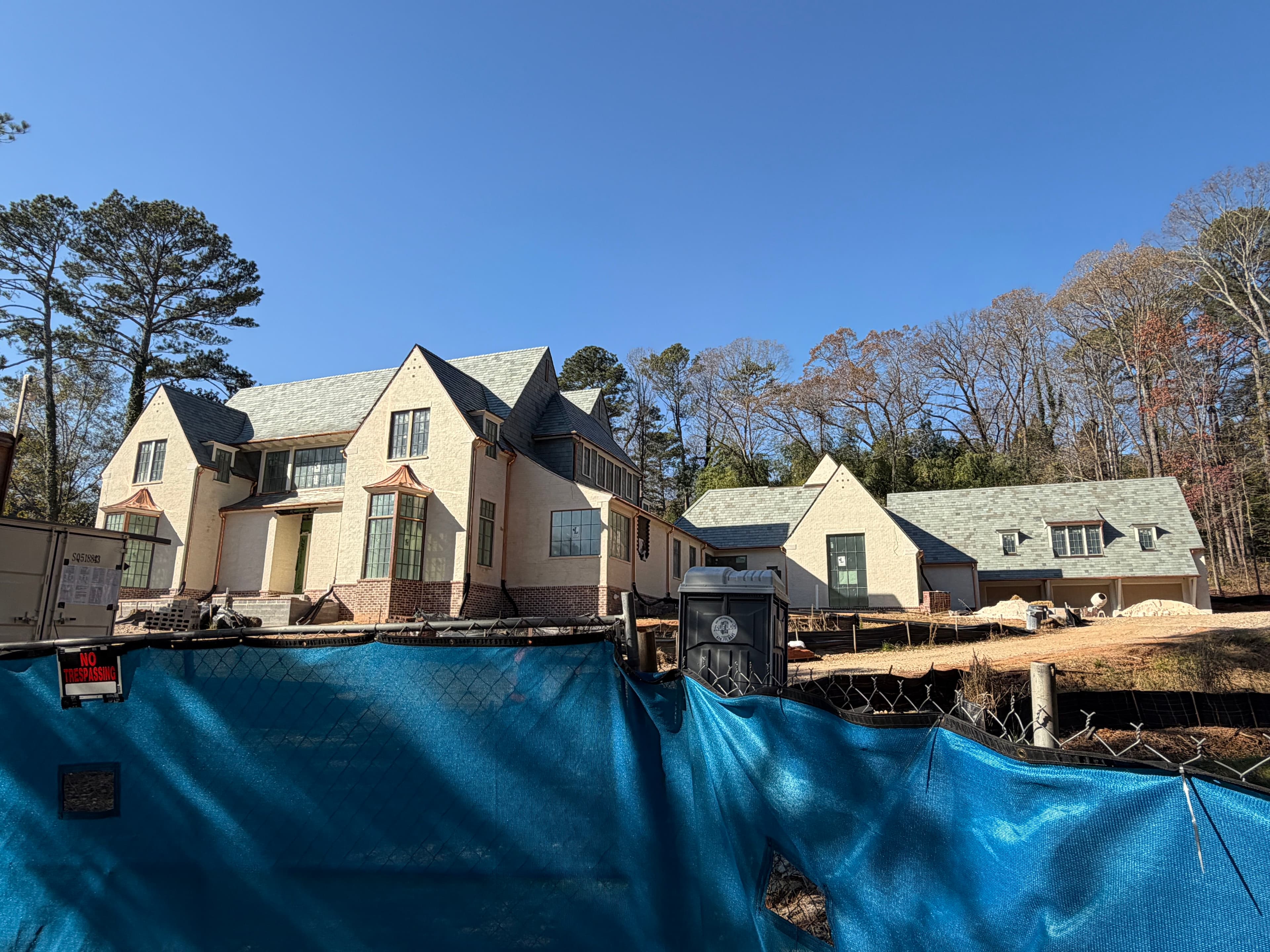 Project Slate Roofing with Copper Trim in Sandy Springs GA image