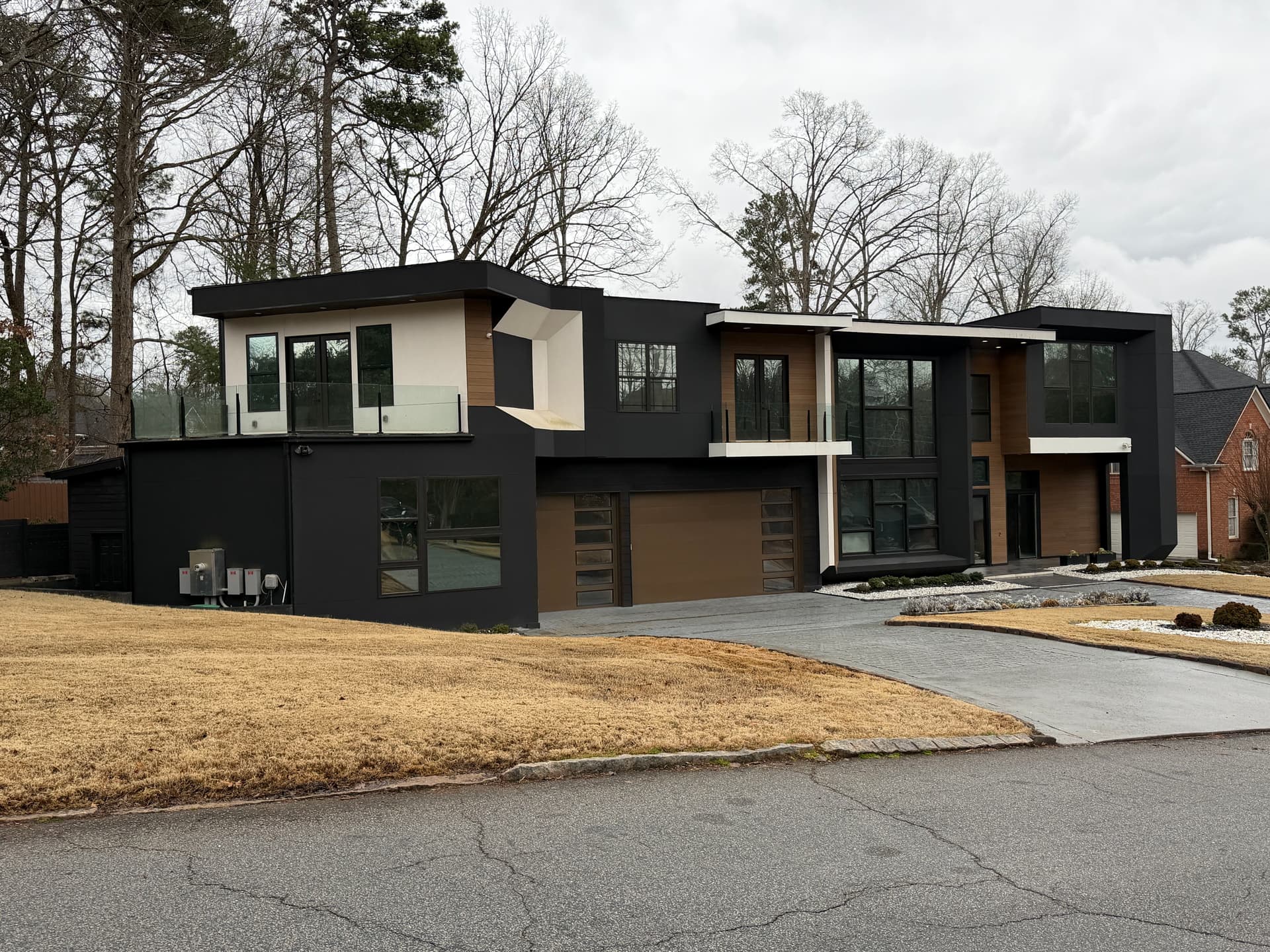 Modern Flat Roof Project Completion in Atlanta image