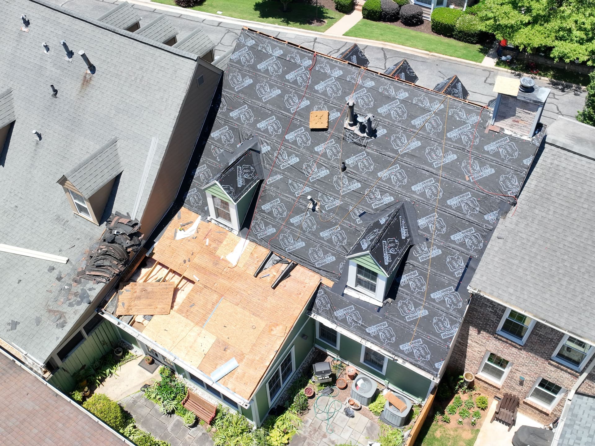 Gallery photos for Roof Replacement Underway on a Decatur Home: Image #1