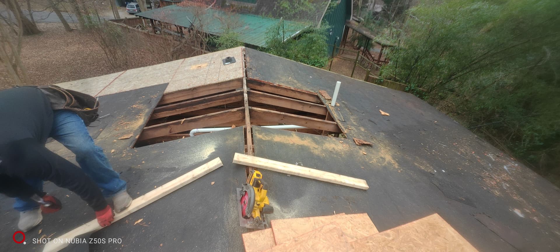 Gallery photos for Strengthening a Roof in Gainesville GA: Image #4