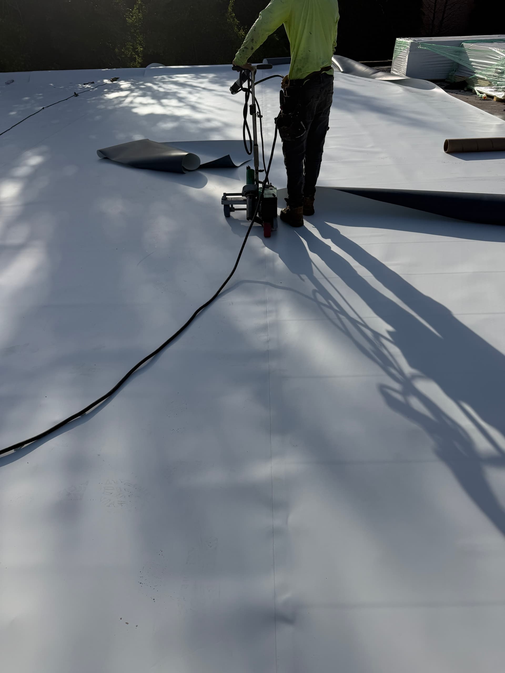 Gallery photos for Commercial Flat Roof TPO Installation in Atlanta: Image #2