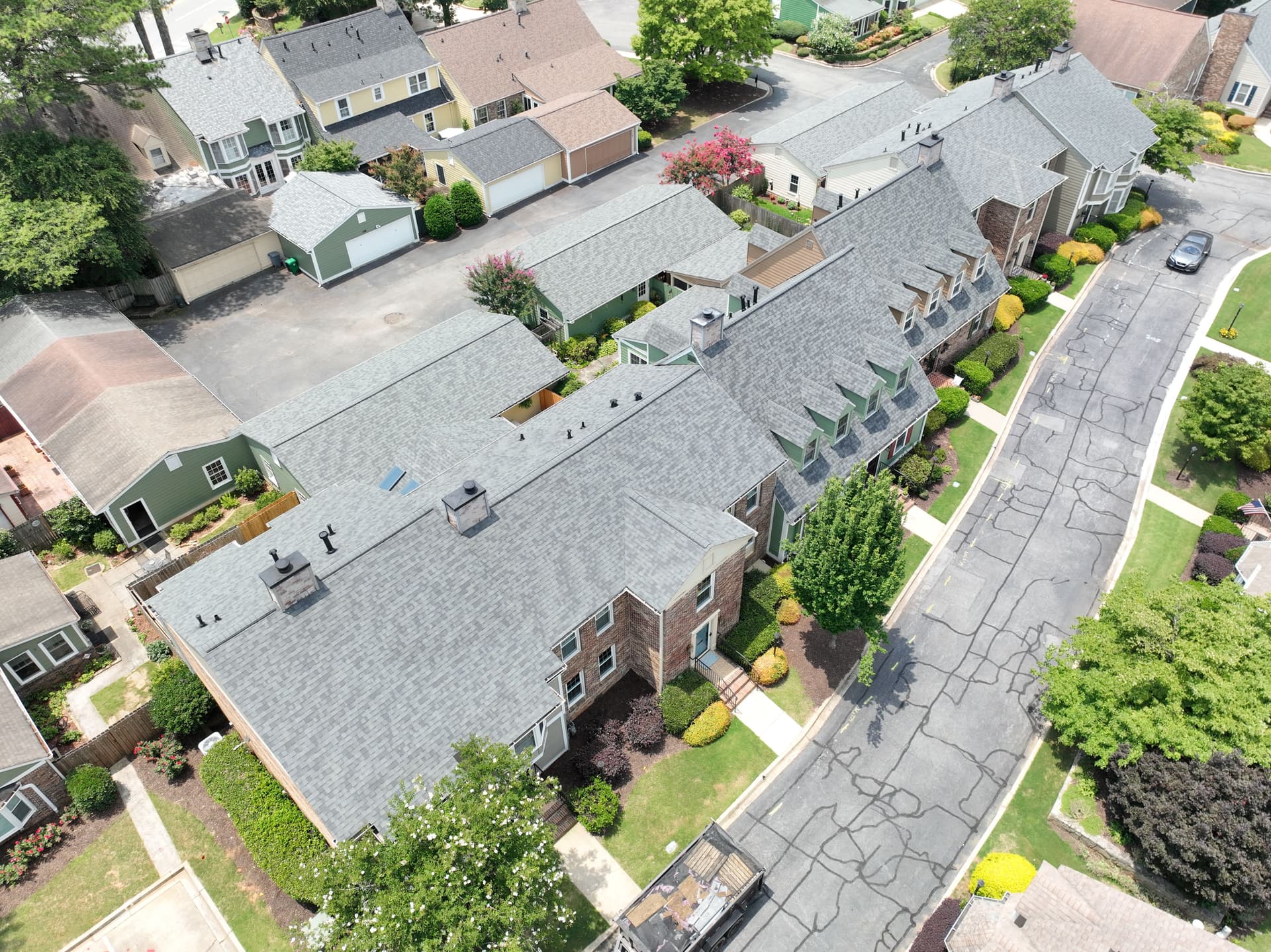 6 Condo Re-Roofs Completed in Decatur GA image