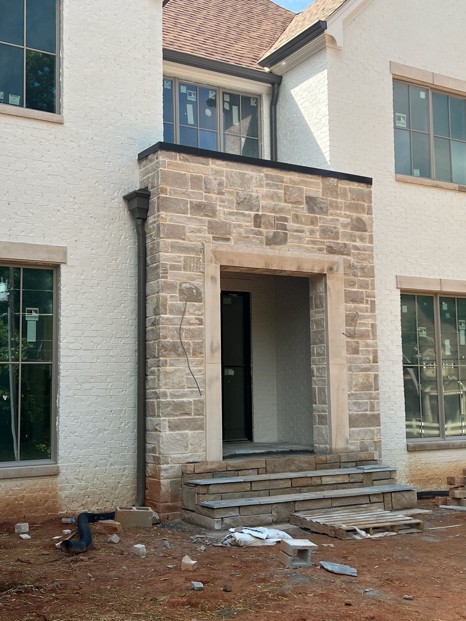 Custom Metal Fabrication and Gutters for Dream Home in Buckhead image