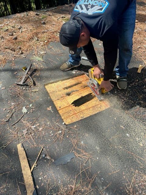 Gallery photos for Flat Roof Repair Transformation Success in Atlanta, GA: Image #1