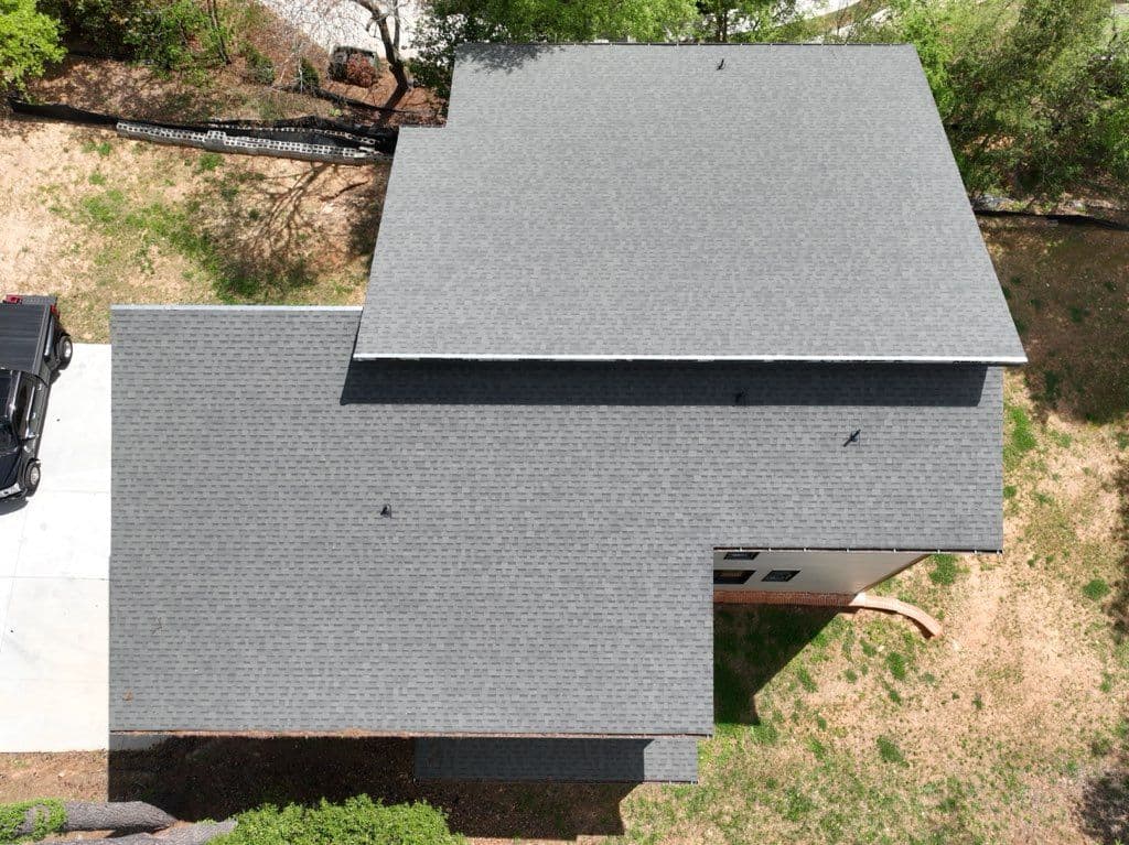 Gallery photos for Modern Shingle Roof Enhances West Paces Ferry Home: Image #1