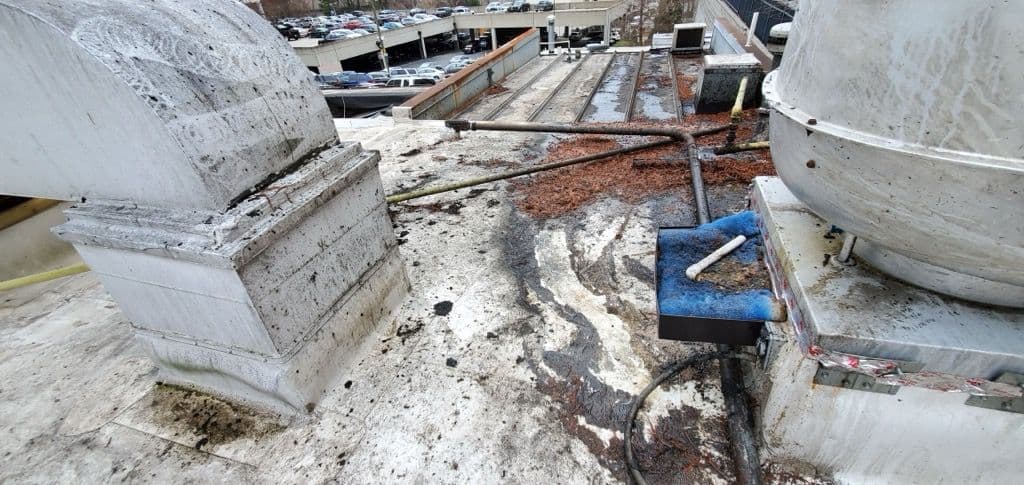 Commercial Flat Roof Inspection in Atlanta GA