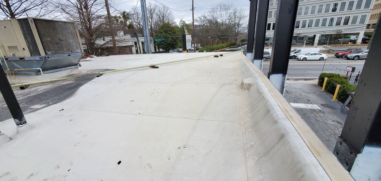 Commercial Flat Roof Inspection in Atlanta GA