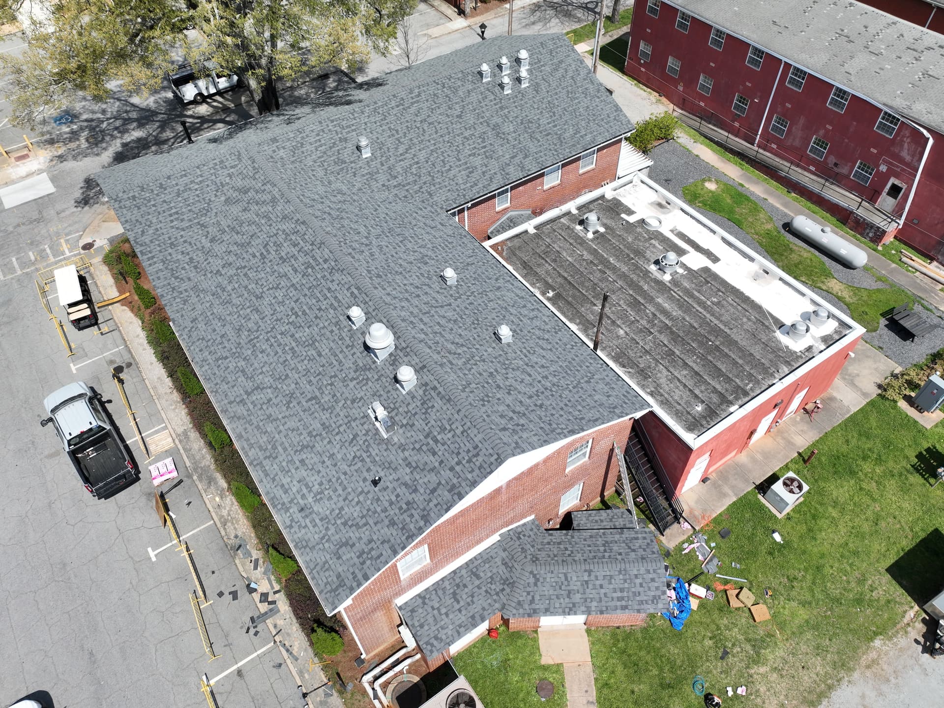 New Shingle Roof Installation at Tyler Perry Studios Atlanta GA image