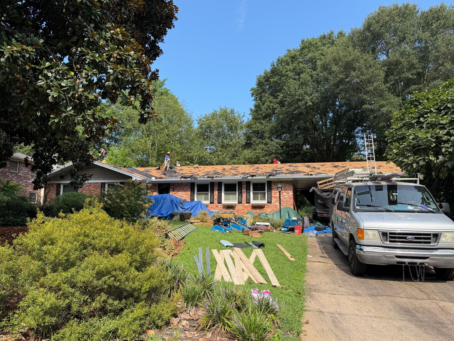 Gallery photos for Roof Replacement Underway in Avondale Estates: Image #1