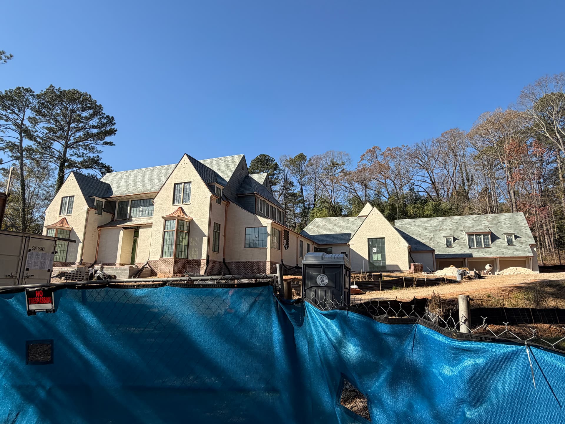 Slate Roofing with Copper Trim in Sandy Springs GA image