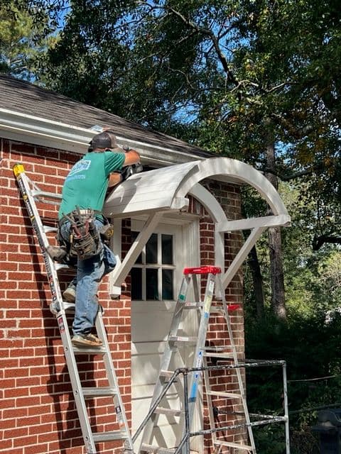 Gallery photos for Porch Awning Renovation in Decatur GA: Image #1