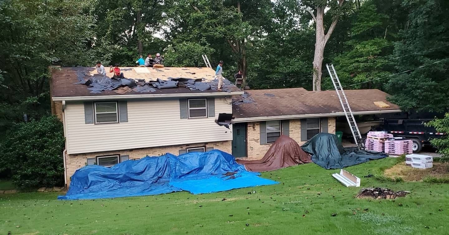 Gallery photos for Before and After: Roof Transformation in Decatur: Image #1