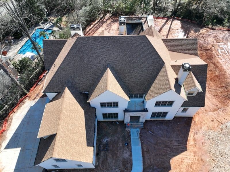Gallery photos for New Roof Installation in Buckhead with Owens Corning Shingles: Image #1