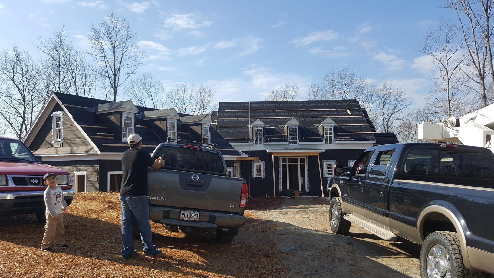 Griffin Roofing in Atlanta, GA - picture showing roof replacement services in Alpharetta GA