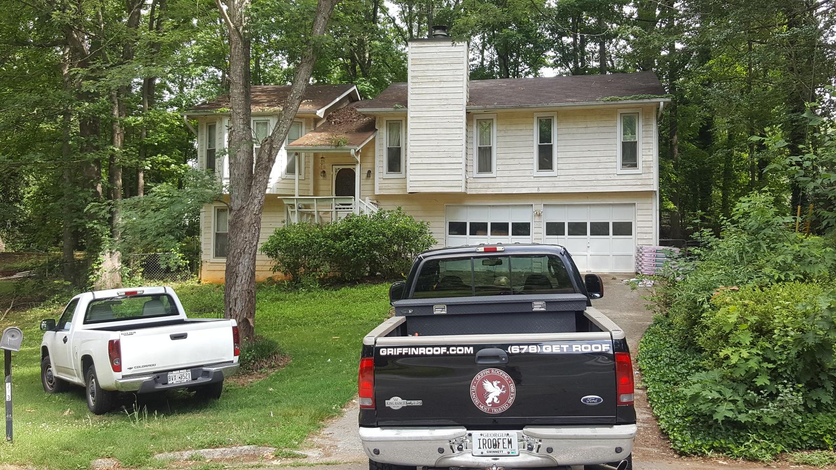 New roof and gutter replacement in Lawrenceville, GA